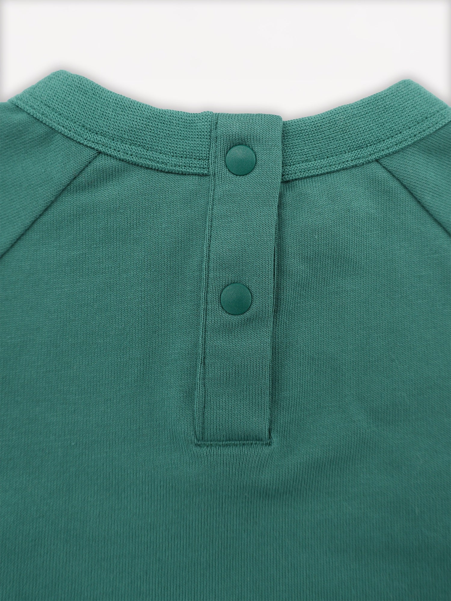 Bear-Print Raglan Sleeve  Tee