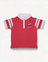 Boys Short Sleeve Watermelon Embroidery Polo Shirt