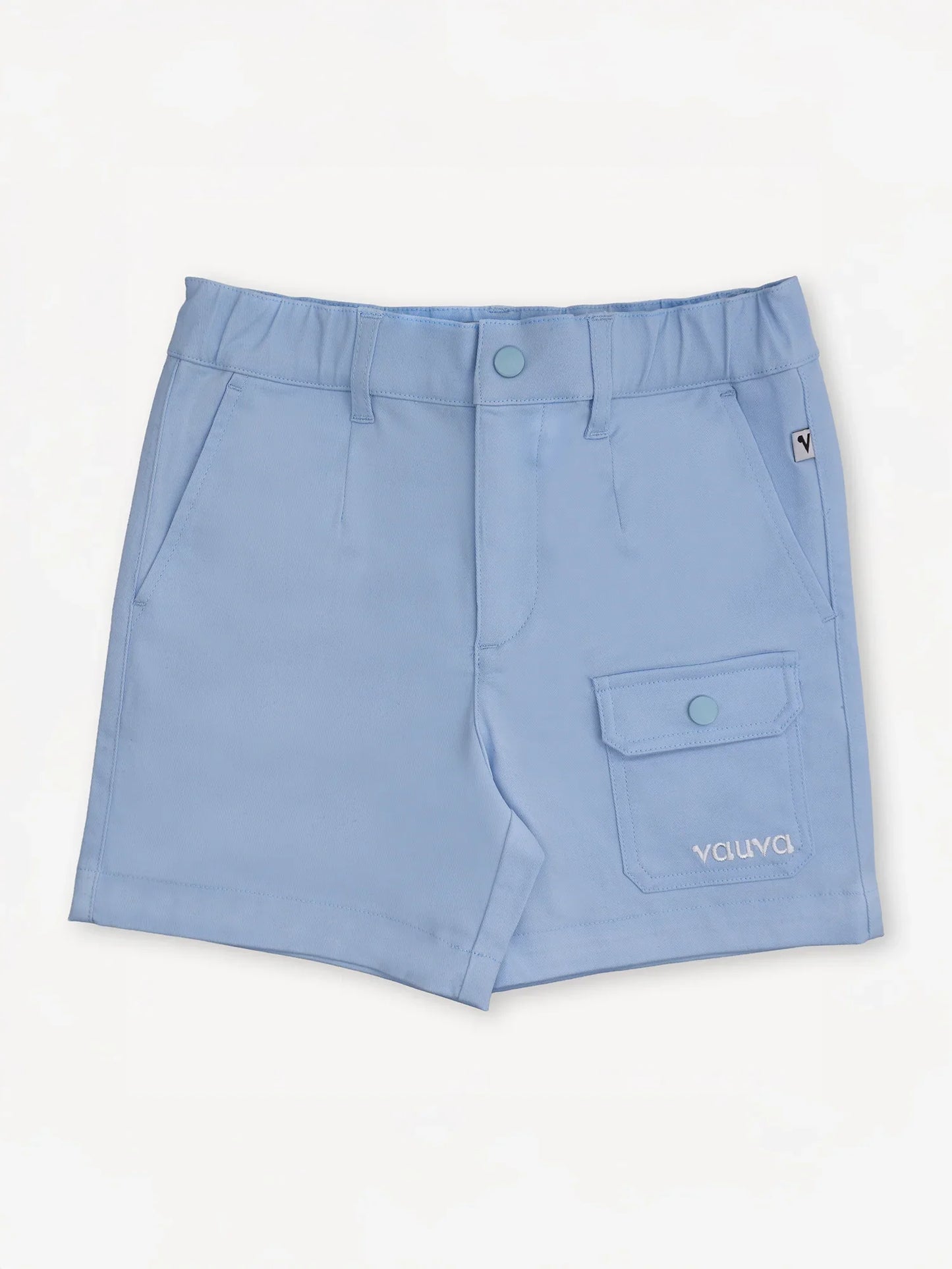 Kid Logo Embroidery Pocket Bermuda Shorts
