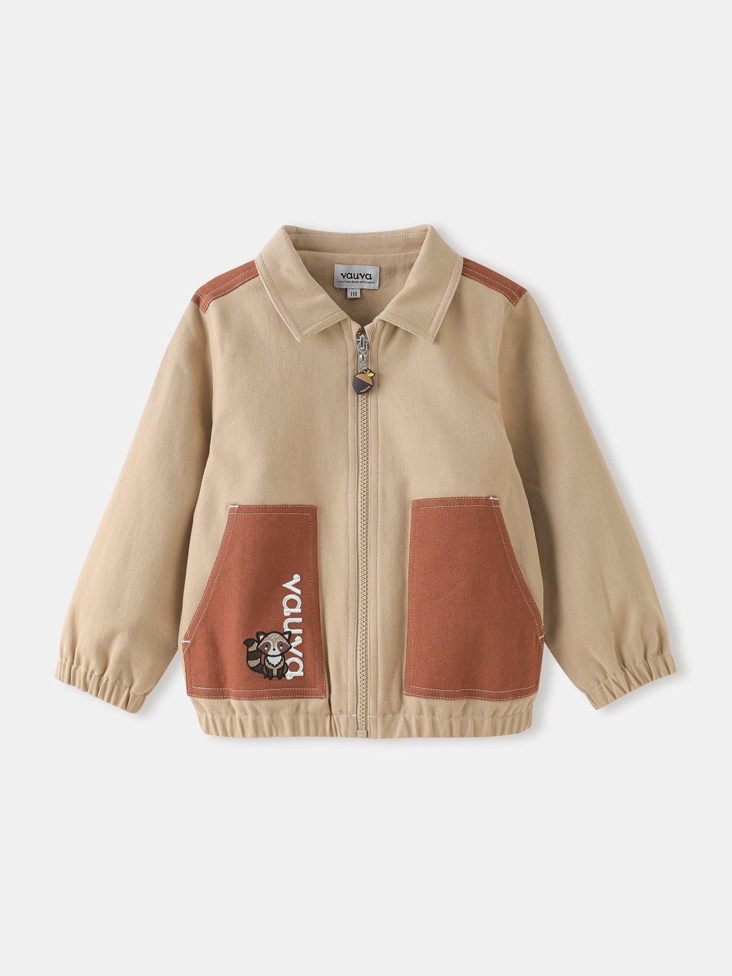 Boys’ Zip‑Up Corduroy Jacket