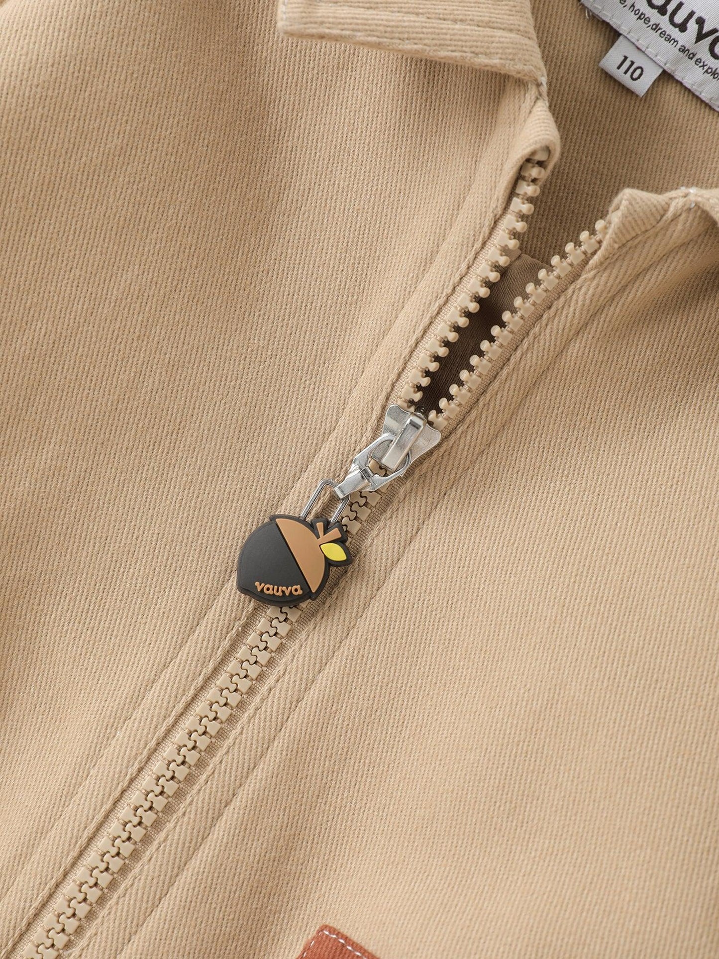 Boys’ Zip‑Up Corduroy Jacket