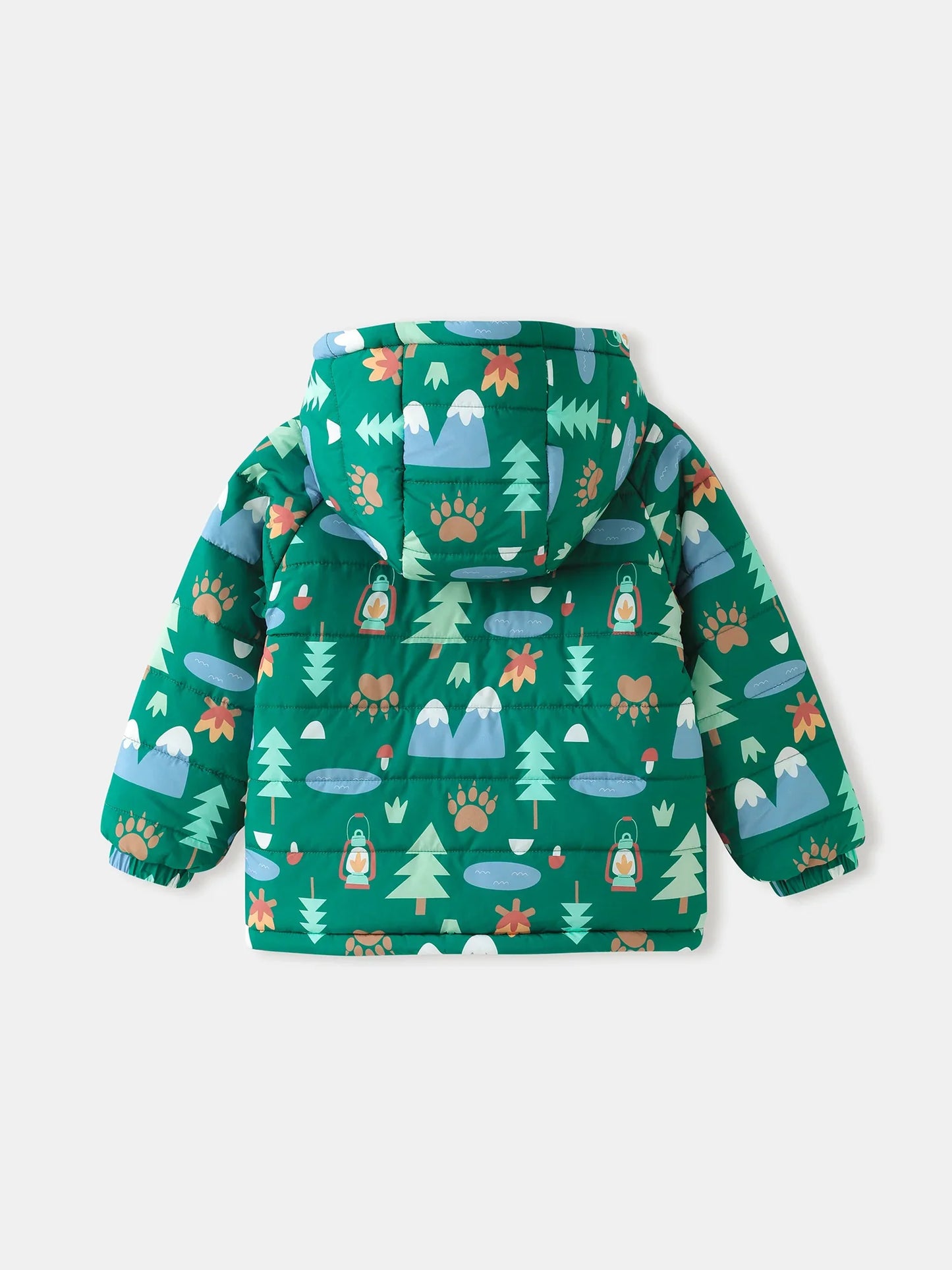 Boys' Hooded Printed Jacket