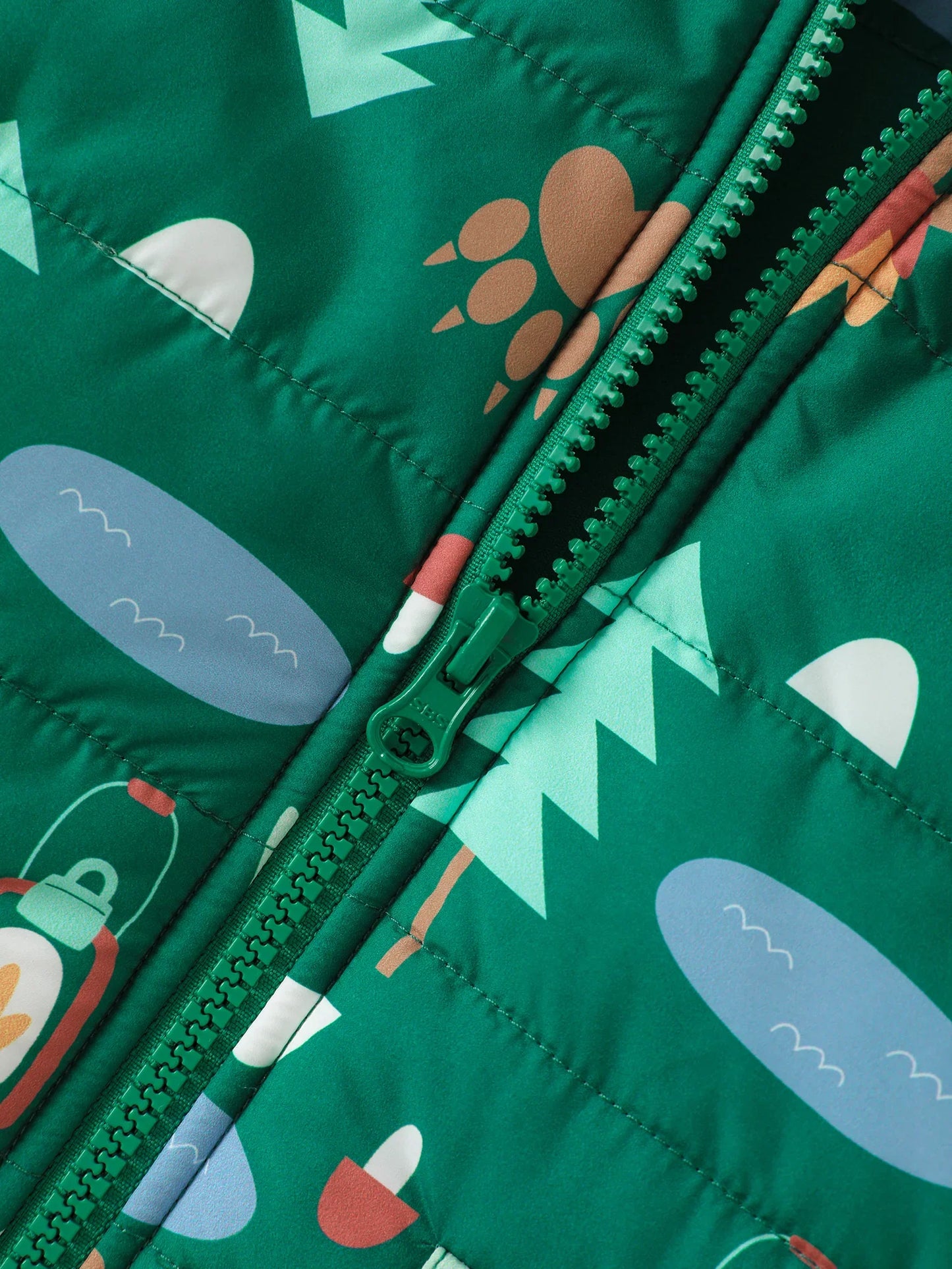 Boys' Hooded Printed Jacket