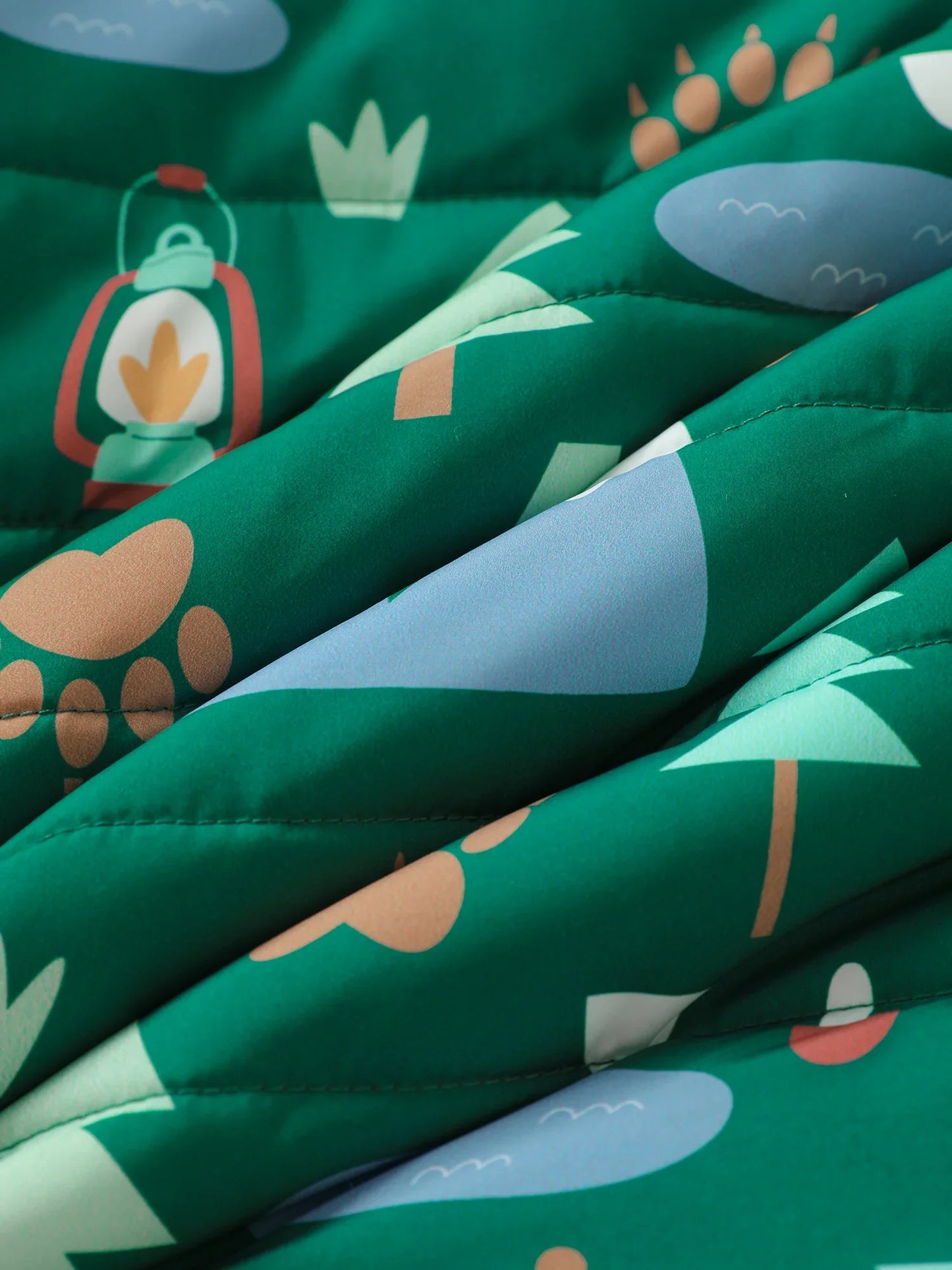 Boys' Hooded Printed Jacket
