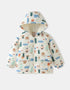 Boys' Hooded Printed Jacket