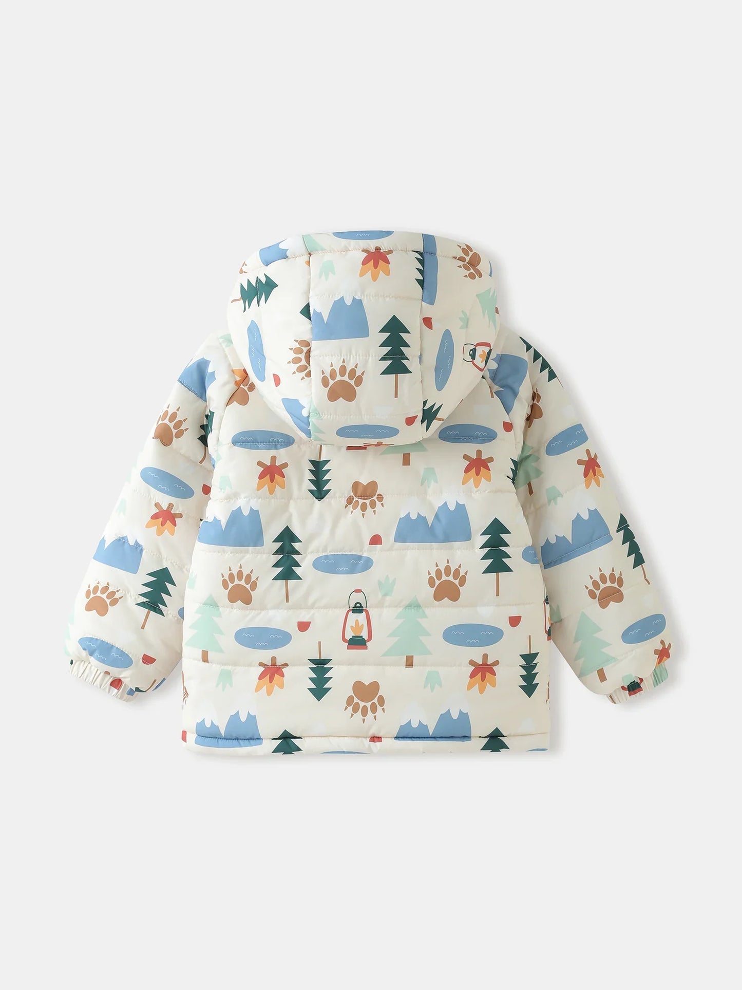 Boys' Hooded Printed Jacket