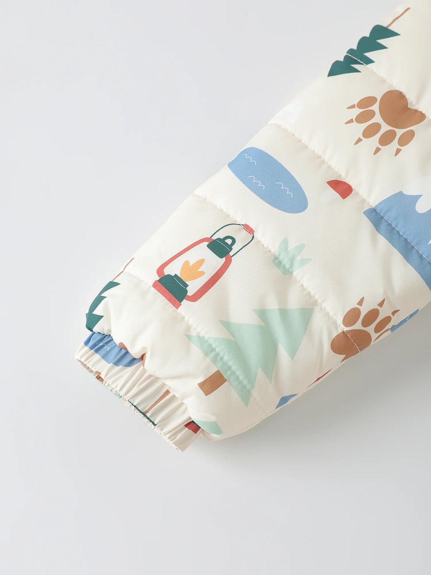 Boys' Hooded Printed Jacket