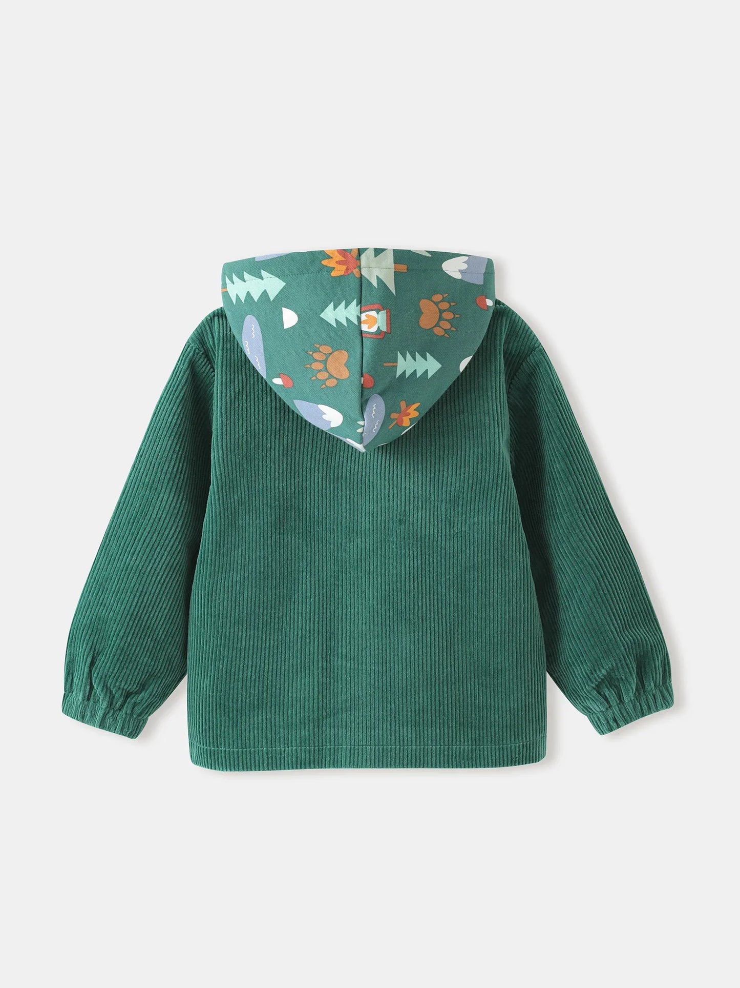 Boys' Corduroy Hooded Jacket