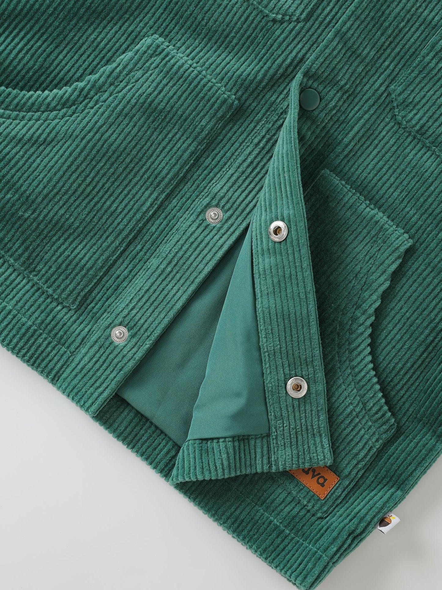 Boys' Corduroy Hooded Jacket