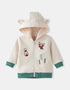 Baby Boys' Hooded Zip‑Up Jacket