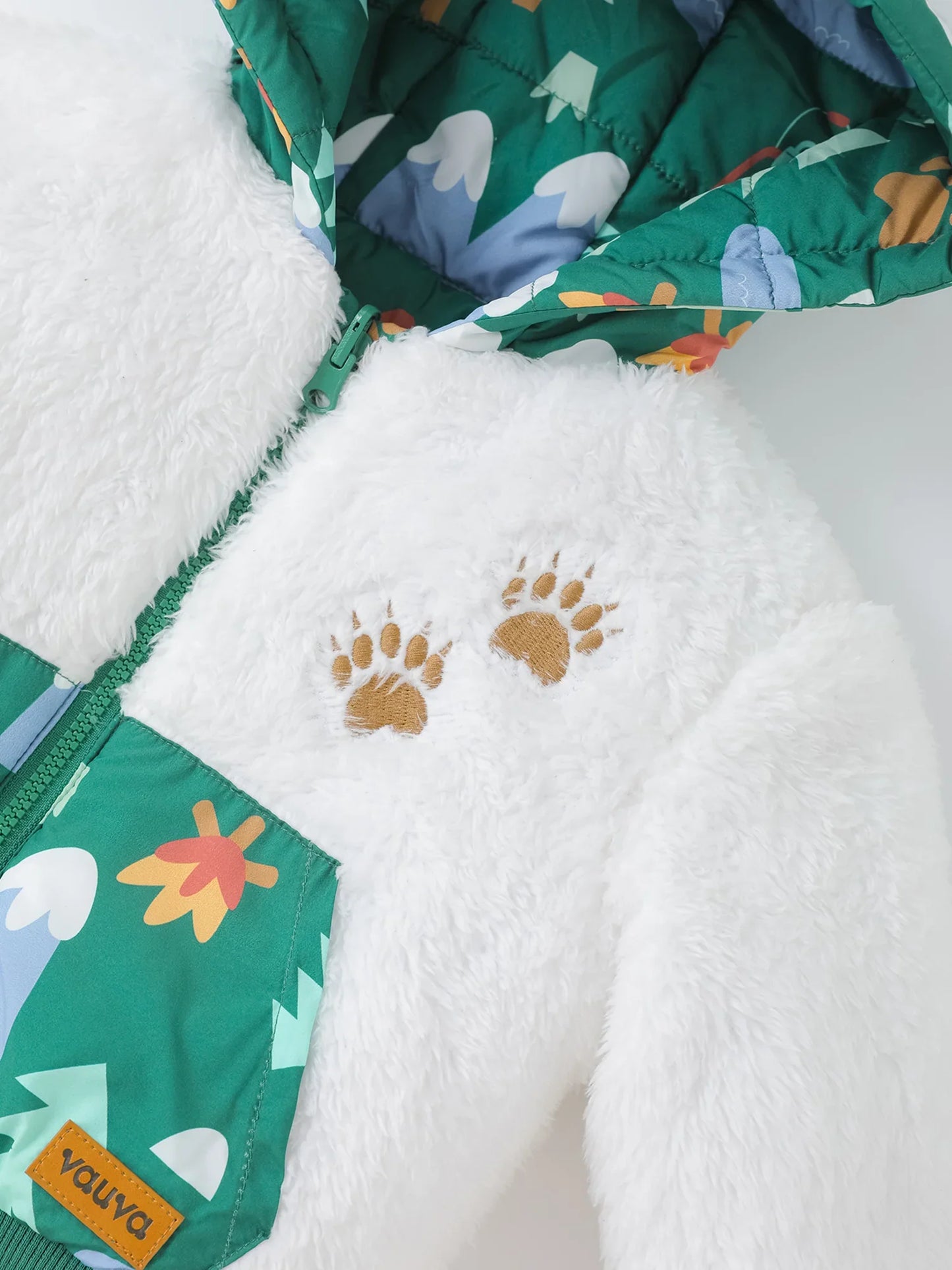 Baby Boys’ Hooded Cotton Jacket