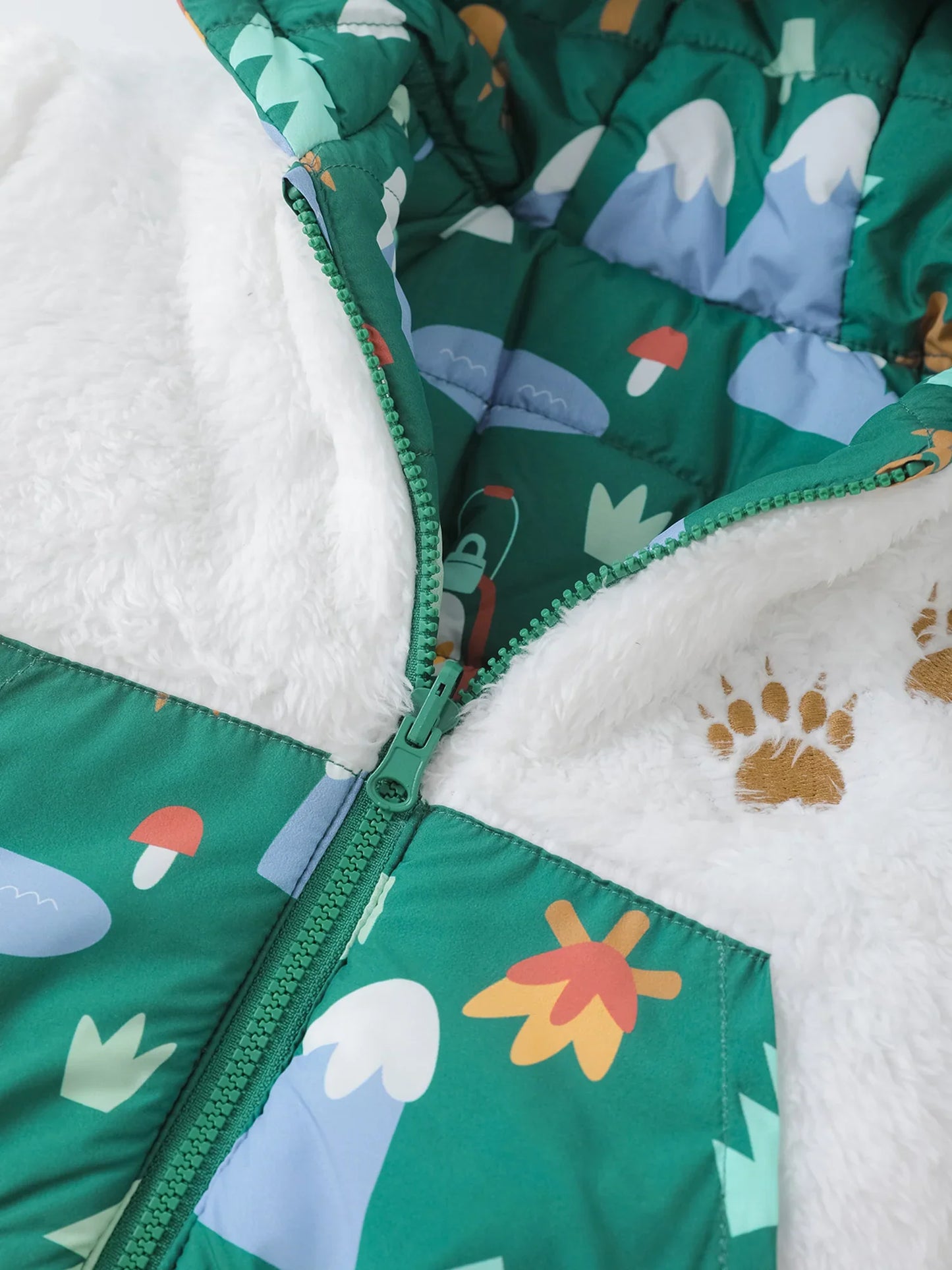 Baby Boys’ Hooded Cotton Jacket