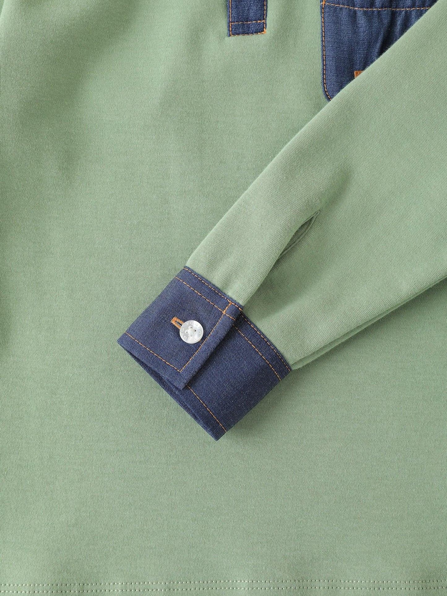 Boys’ Long‑Sleeve Polo Shirt
