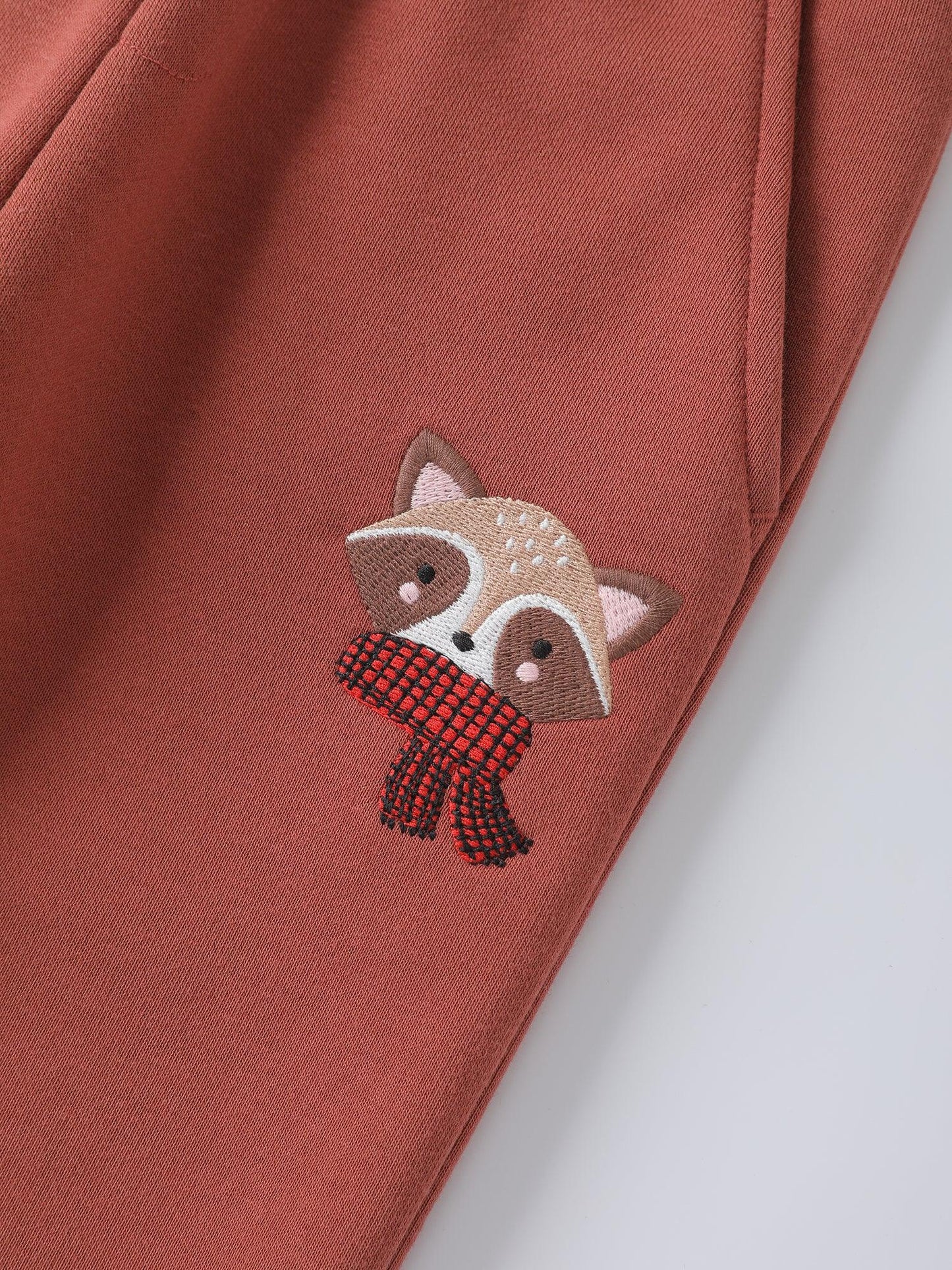 Boys' Embroidered Sweat Pants