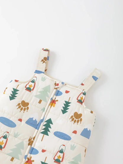 Baby Boys’ Printed Cotton Pants