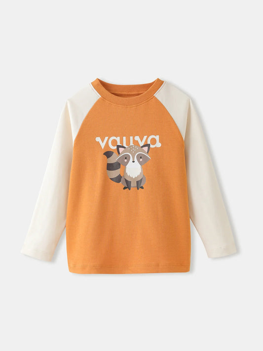 Boys' Raglan Long‑Sleeve T‑Shirt