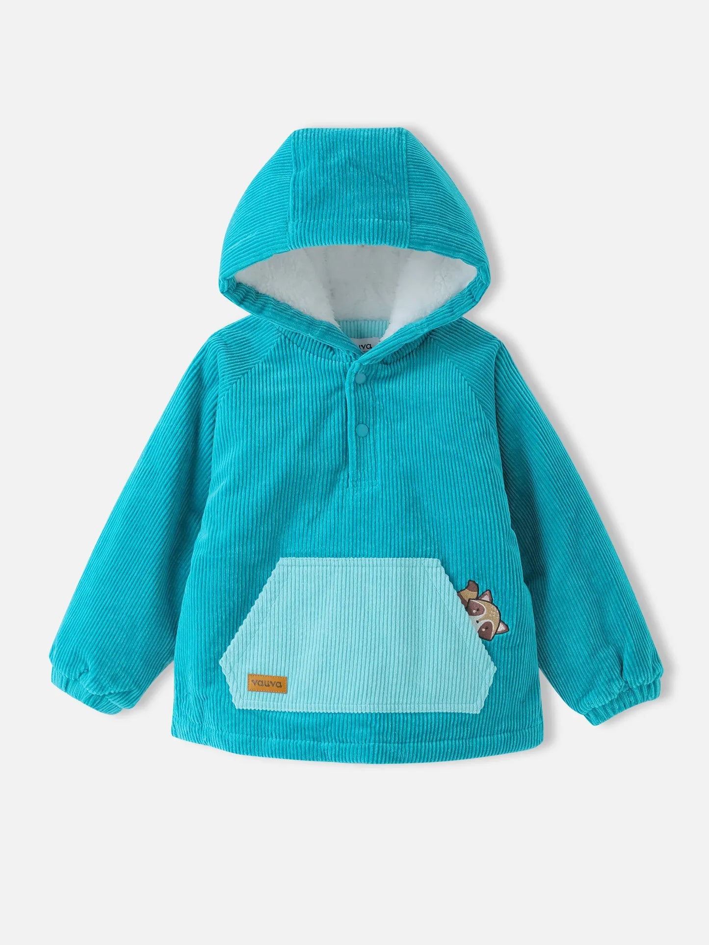 Boys’ Hooded Corduroy Top