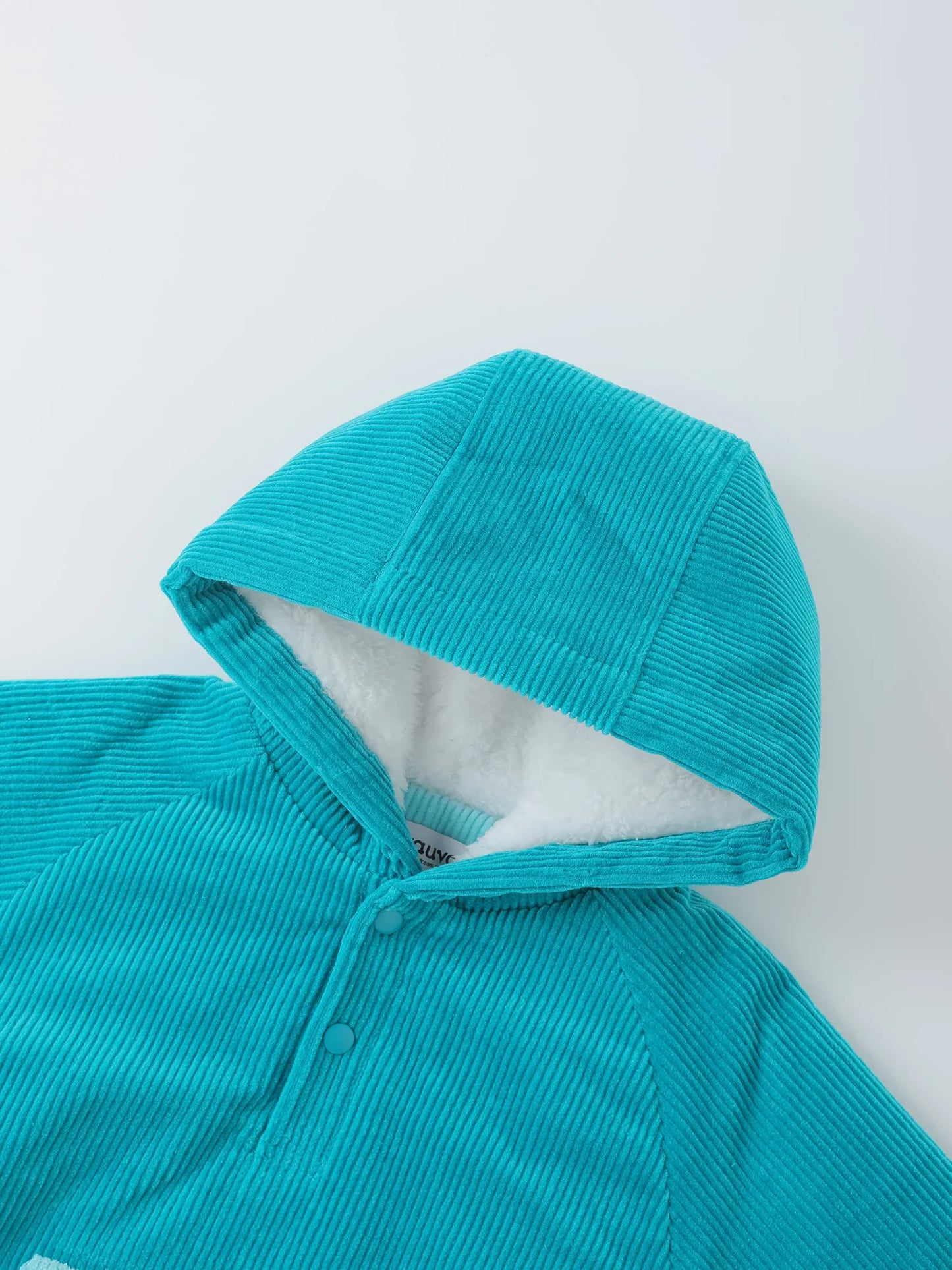 Boys’ Hooded Corduroy Top