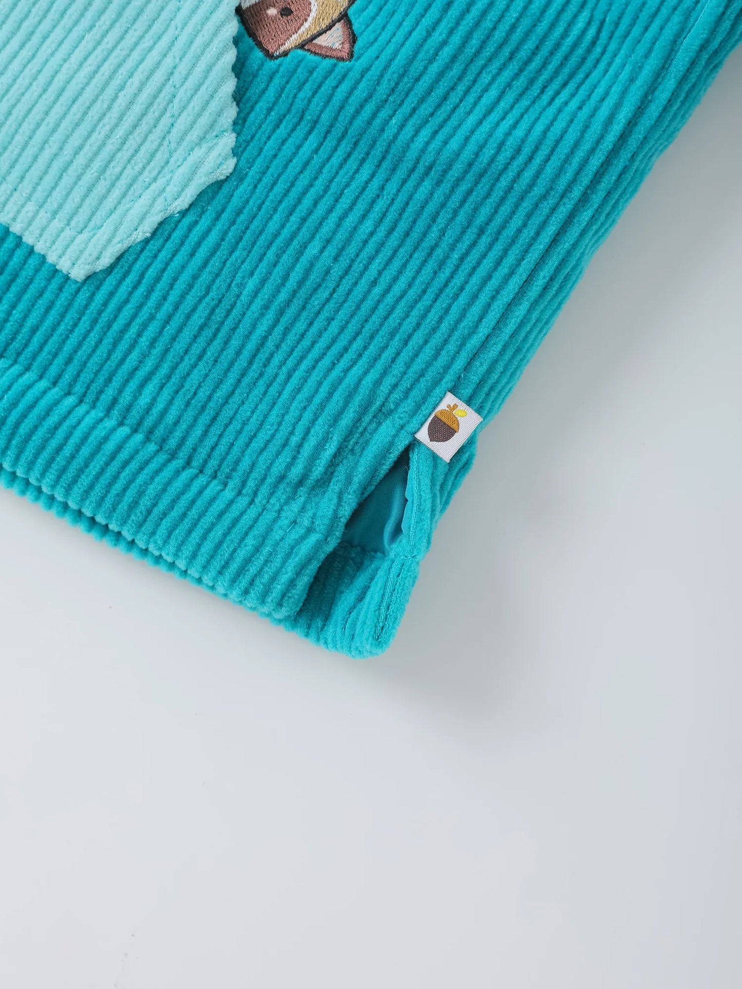 Boys’ Hooded Corduroy Top