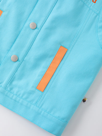 Boys Color Block Gilet