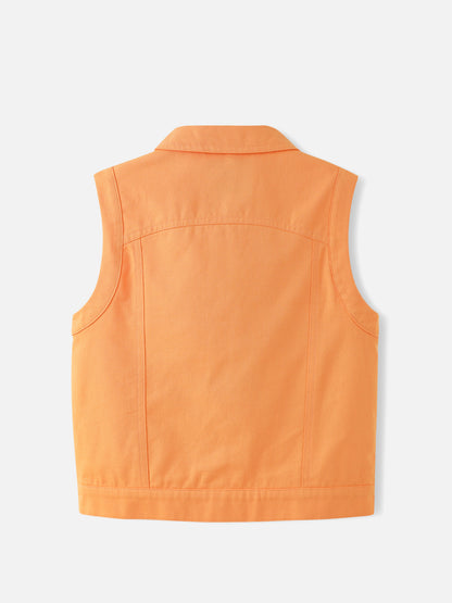 Boys Color Block Gilet