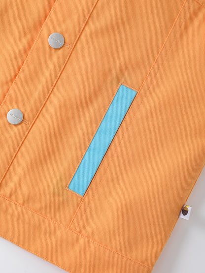 Boys Color Block Gilet