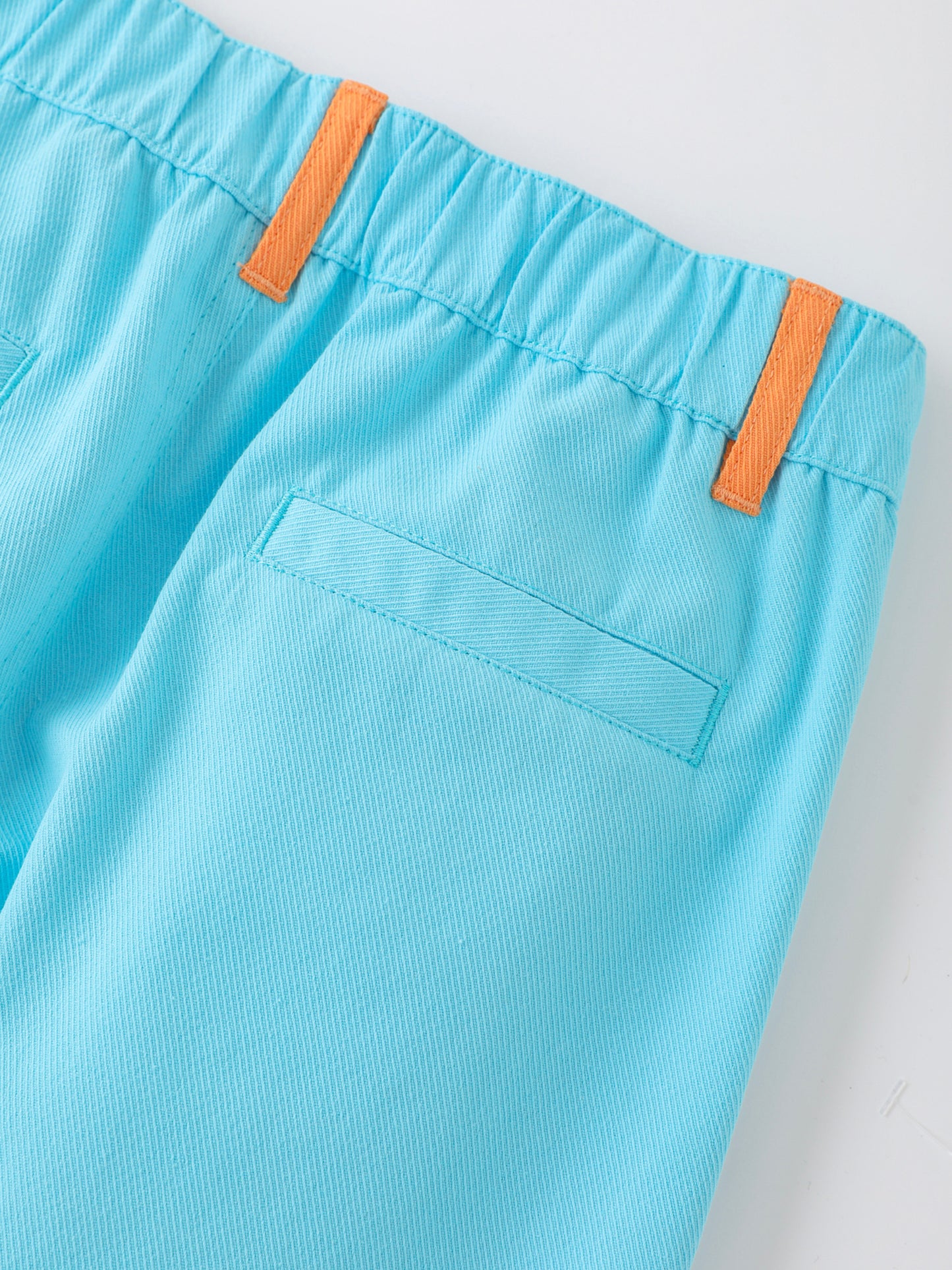 Boys Rolled Hem Barrel Pants