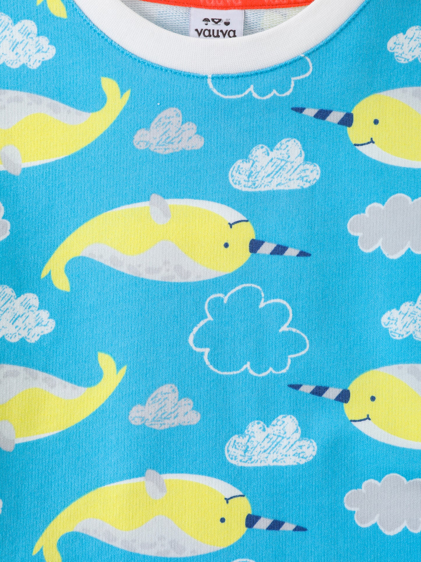 Boys Allover Narwhal Print Tee