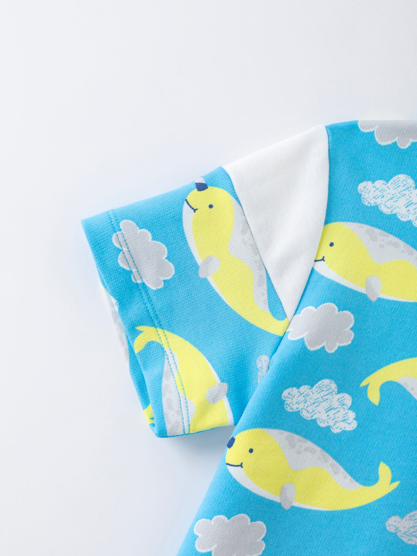 Boys Allover Narwhal Print Tee