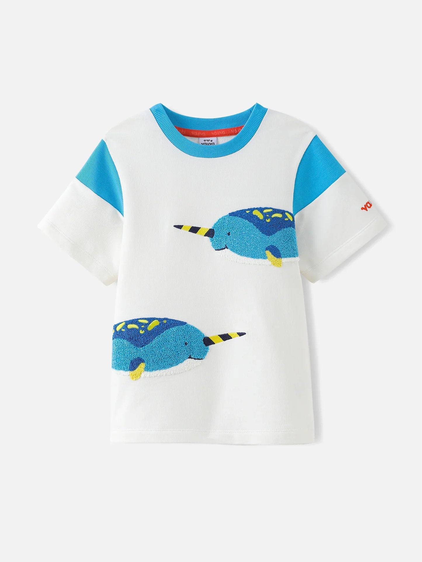Boys Allover Narwhal Graphic Tee