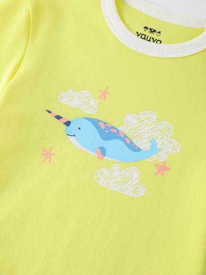 Boys Narwhal Graphic Tee