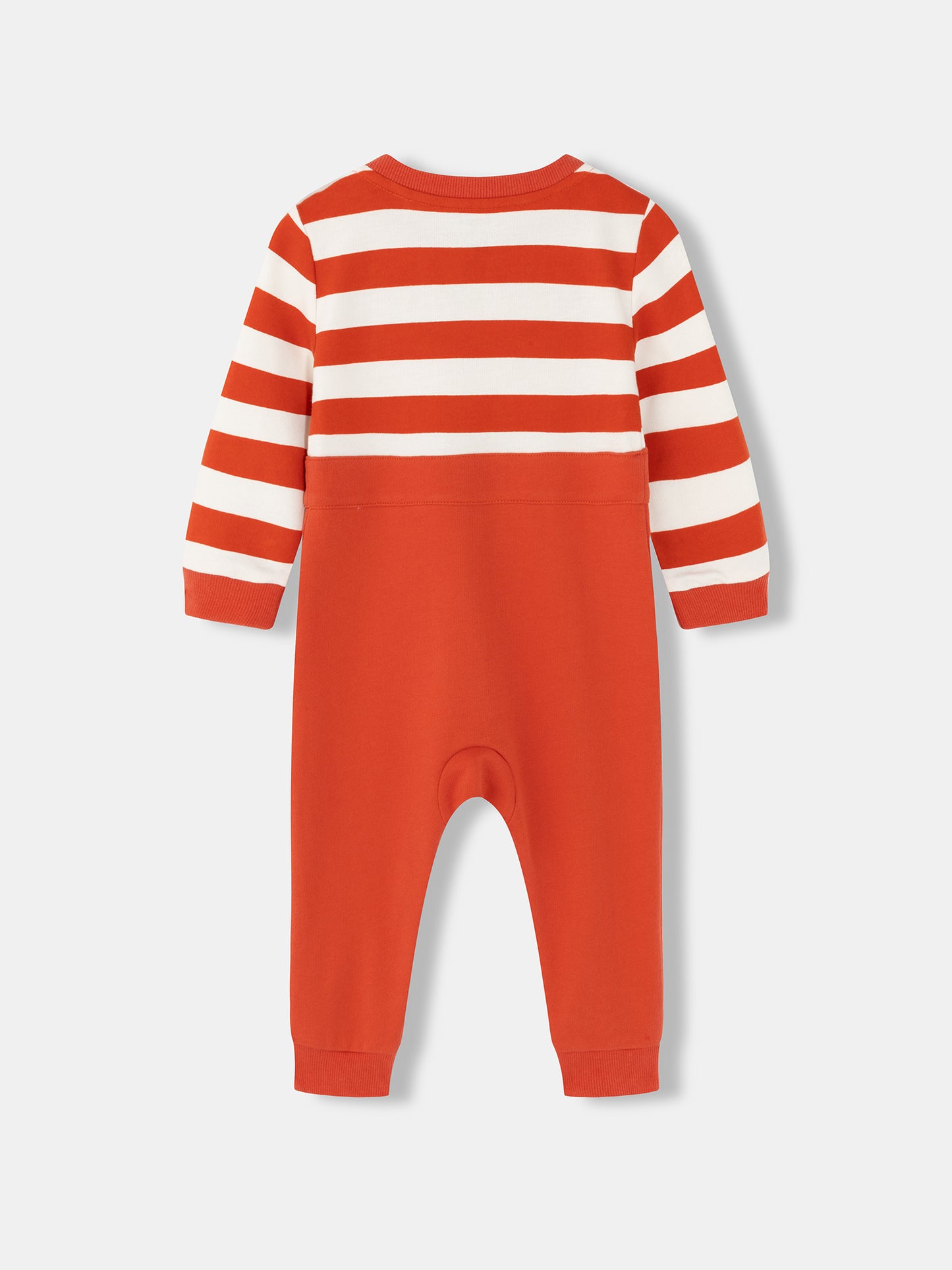 Baby Boys Hedgehog Print Embroidered Dungaree Bodysuit