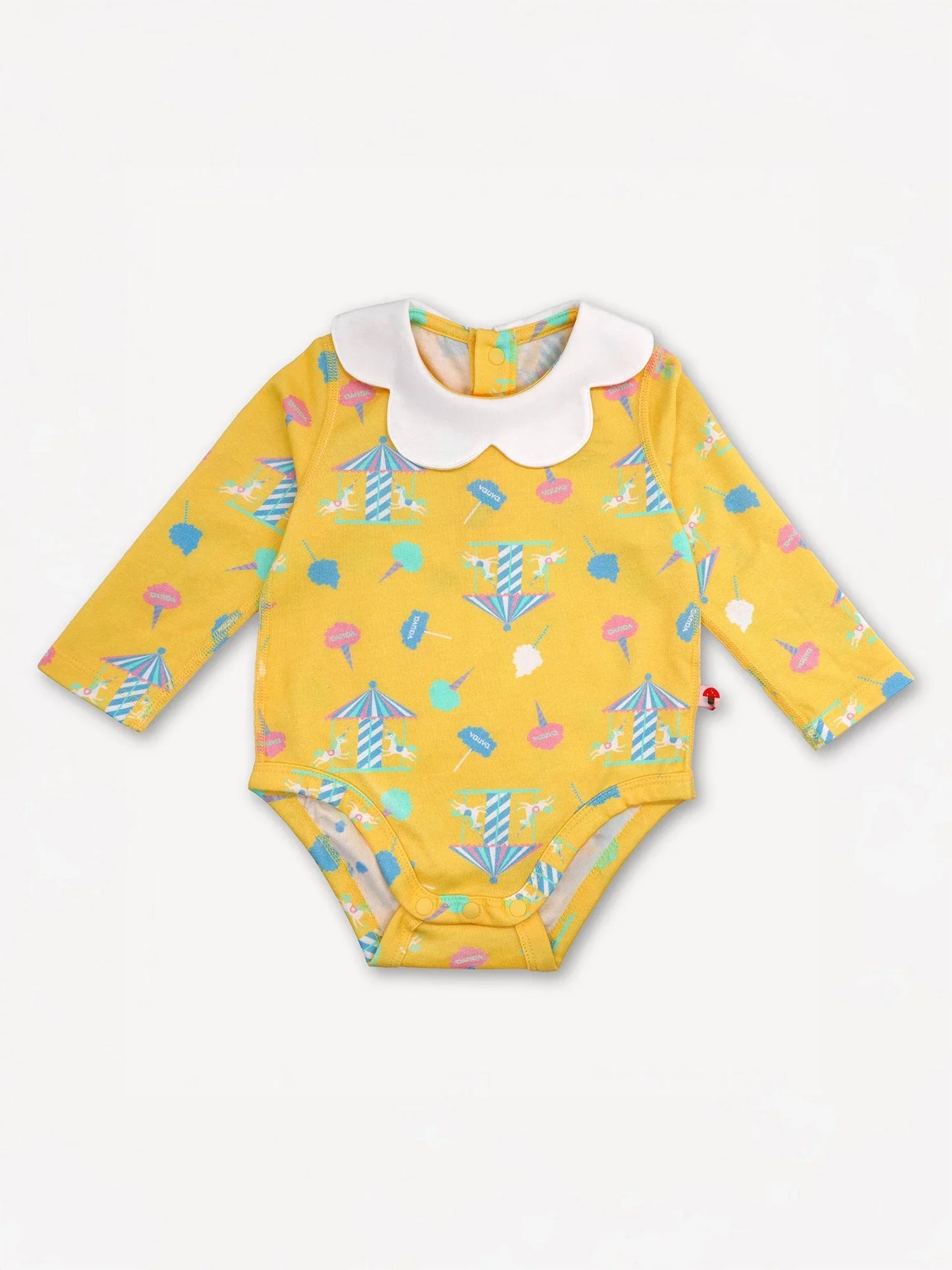 Unicorn-Print Bodysuit