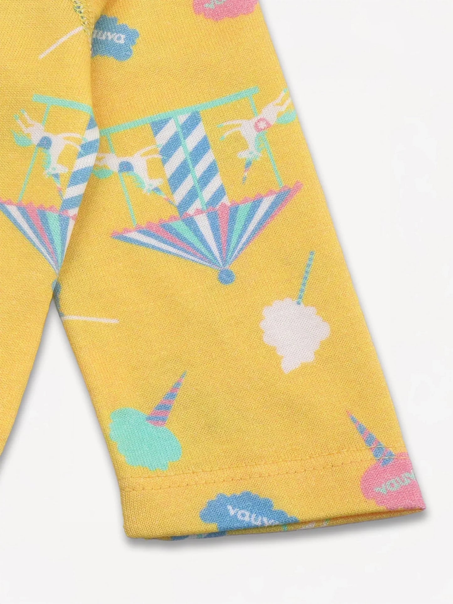 Unicorn-Print Bodysuit