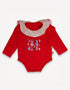Nutcracker-Print Long Sleeve Bodysuit