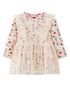 Nutcracker-Print Layered Dress