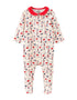 Nutcracker-Print Romper
