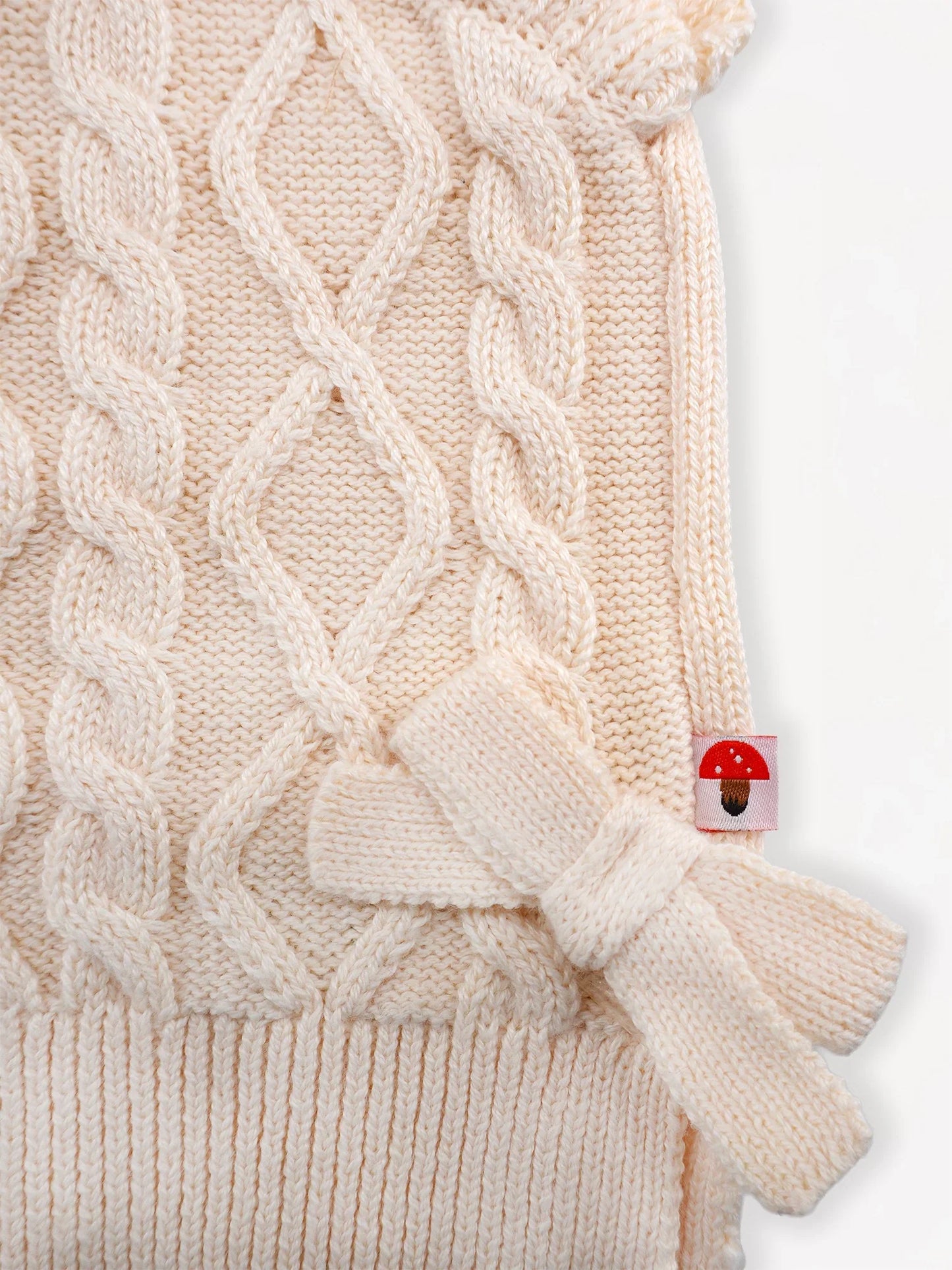 Cable Knitted Vest