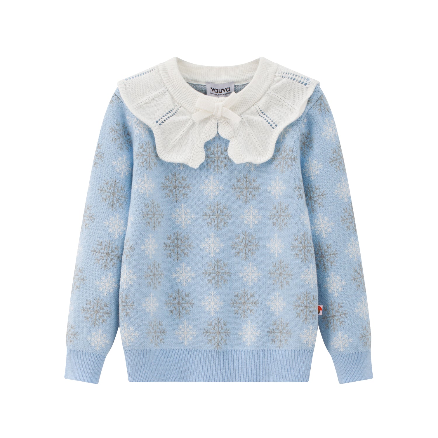 Collar Jacquard Jumper