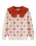Collar Jacquard Jumper