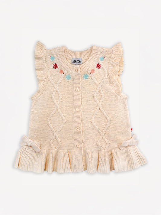 Cable Knitted Vest