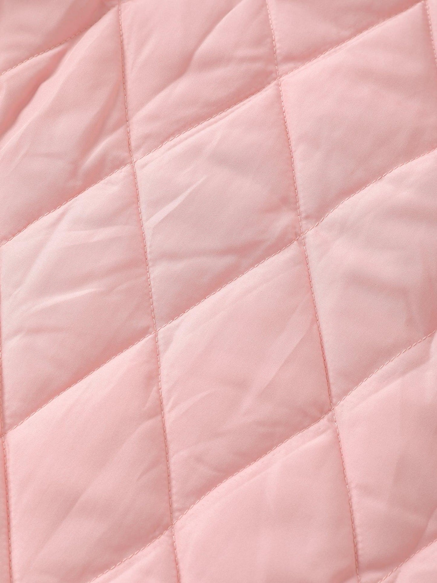 Girls' Corduroy Lace‑Collar Coat