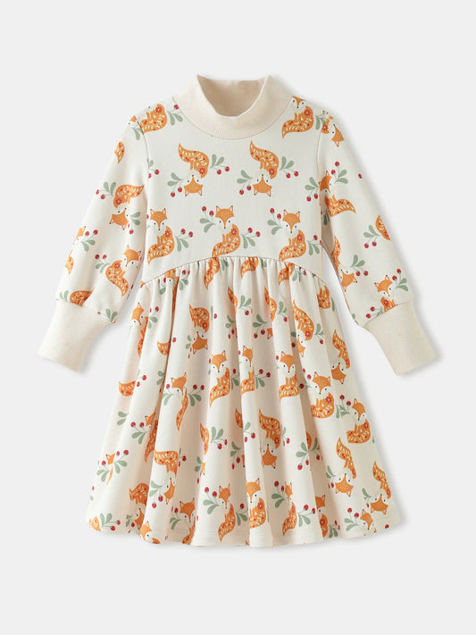 Girls’ Printed Cotton Dress