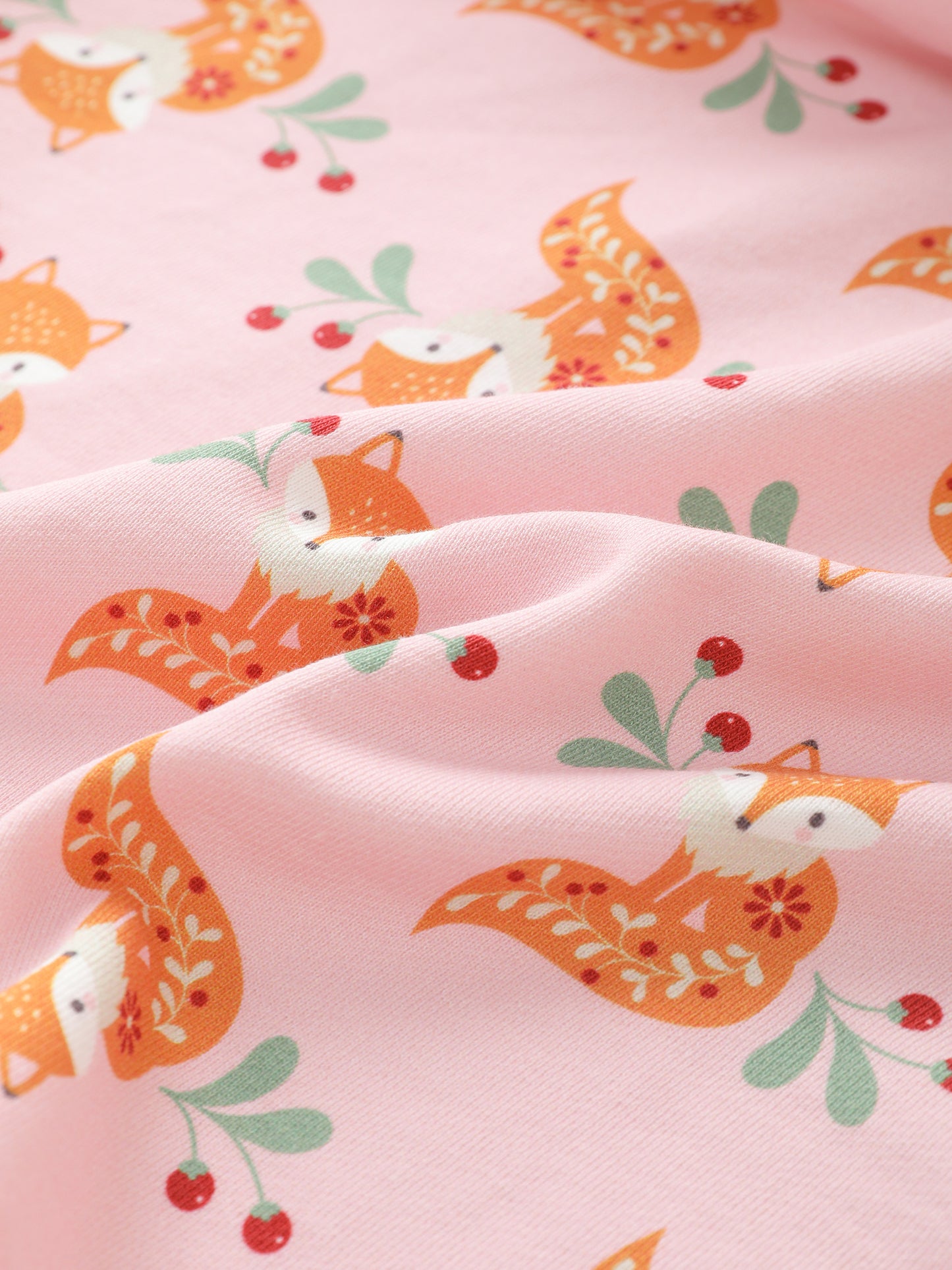 Girls' Printed Long‑Sleeve Dress