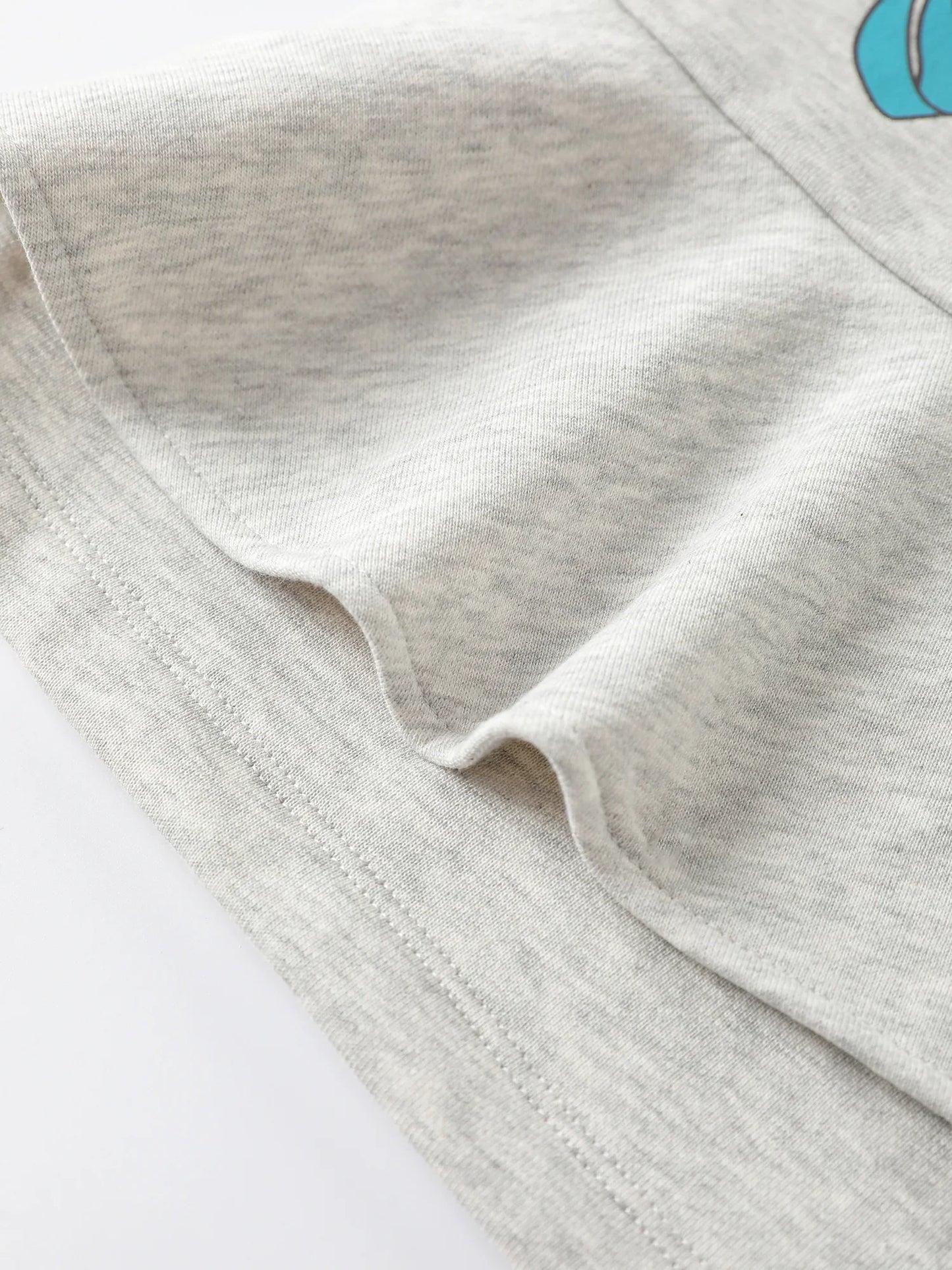 Girls' Long‑Sleeve Graphic Dress