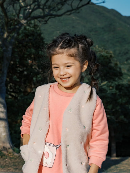 Girls' Fleece Gilet