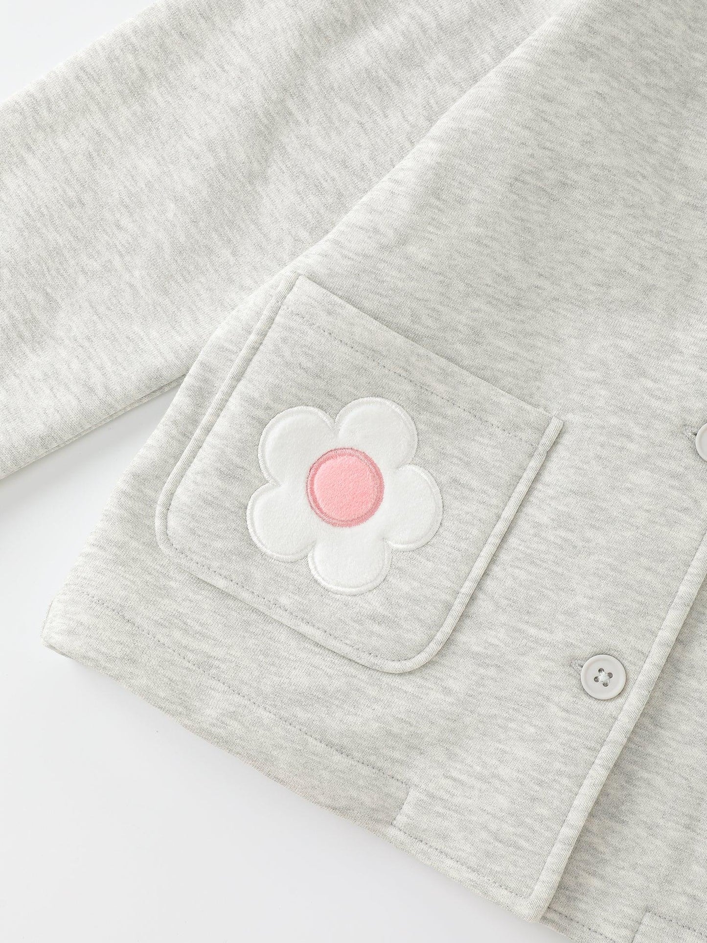 Girls' Button‑Front Jacket