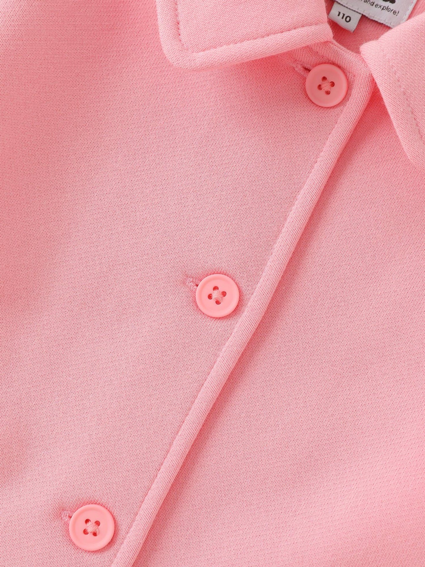 Girls' Button‑Front Jacket