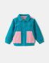 Girls' Color‑Block Corduroy Jacket