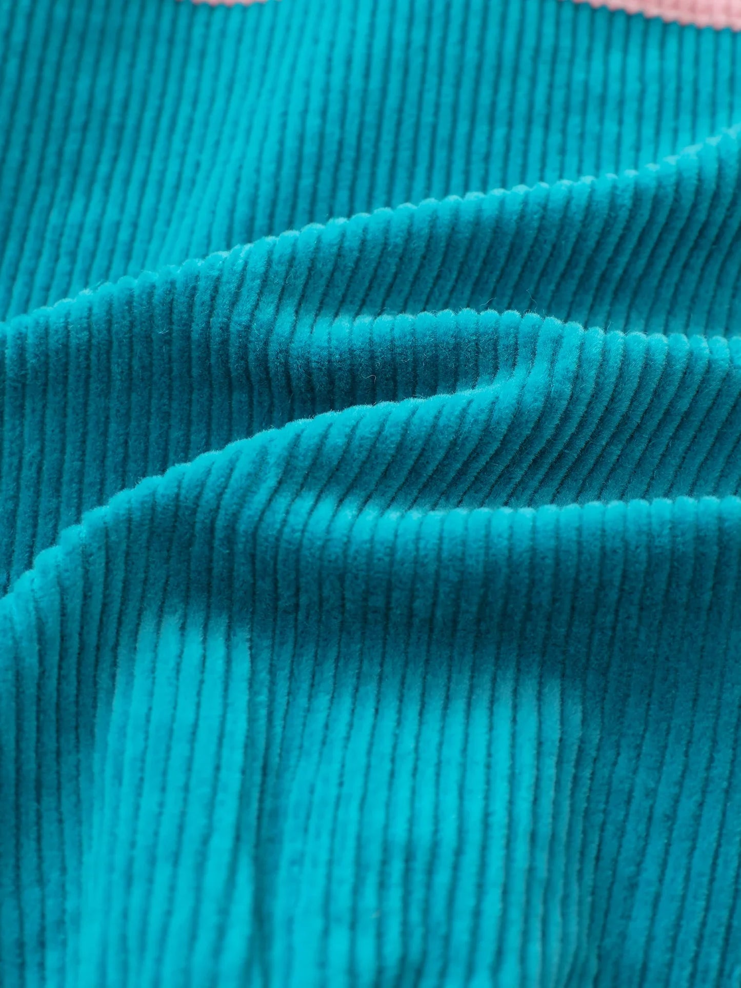 Girls' Color‑Block Corduroy Jacket